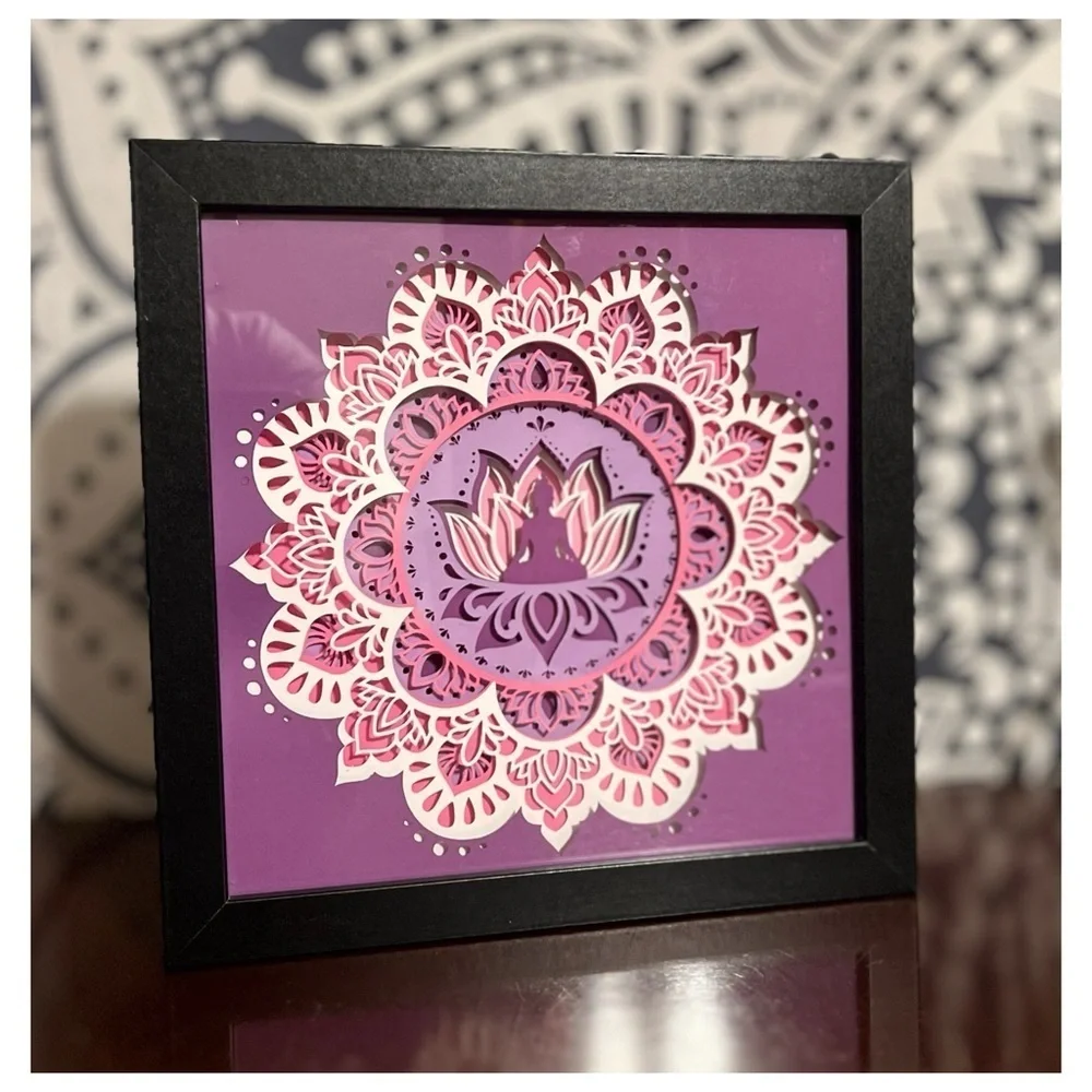 Buddha Shadow Box Unique Gift Ideas Holiday Gift Handcrafted‎